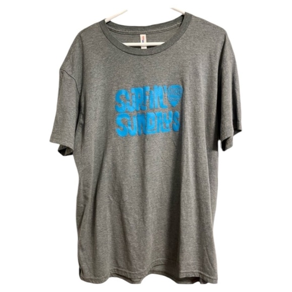SURFIN’ SUNDAYS‎ Men’s Gray T-Shirt-Size XL - Picture 1 of 2